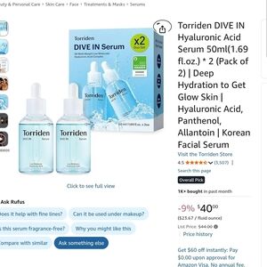 torrid Hydrating Hyaluronic Acid Serum - Clear with Light Blue Accents